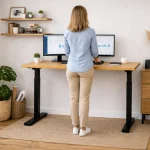 Bureau assis debout pour réduire la sédentarité
