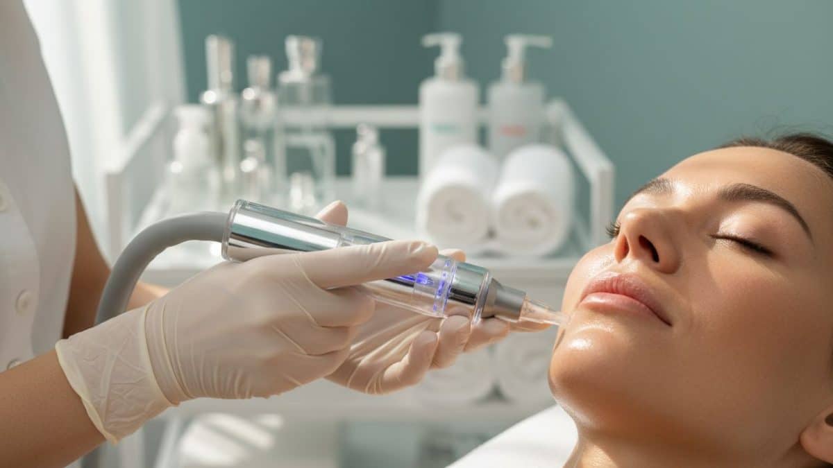 Le soin Hydrafacial